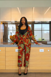 African Pants Suit For Women 