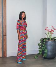 African Print Jumpsuit